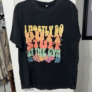 Graphic Black Tee - Short Sleeve